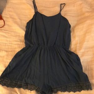 Blue Romper